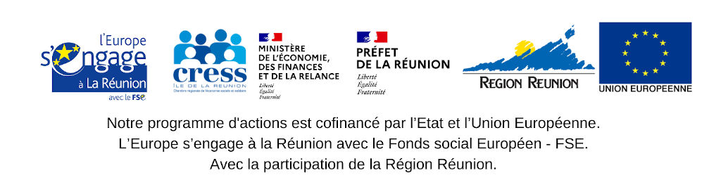 Logos financeurs | Source : CRESS de La Réunion - www.cress-reunion.com